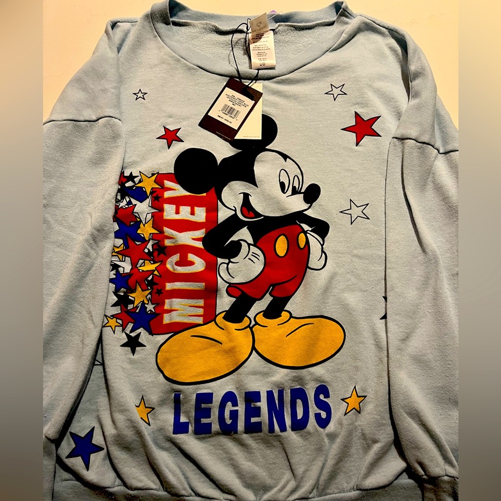 NWT RE/DONE x Disney Vintage Upcycled Cartoon Sweatshirt size M/L